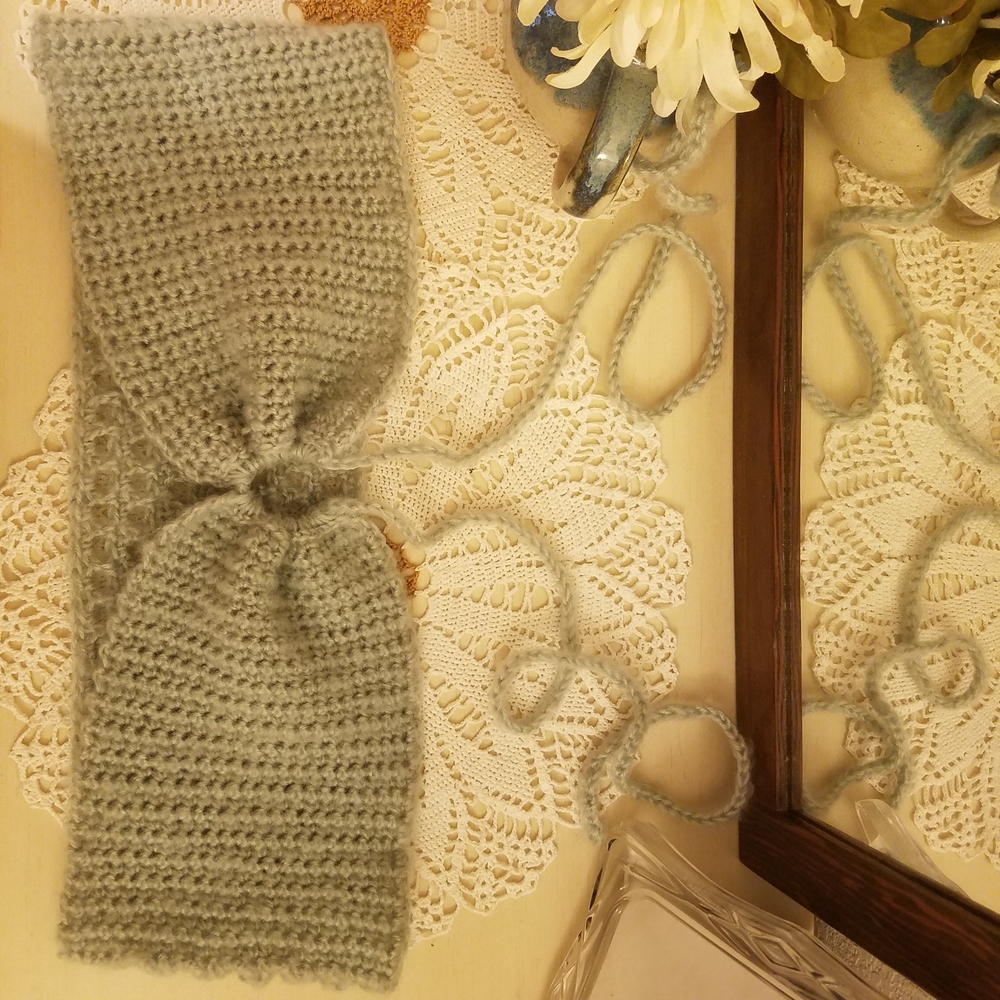 Handmade Adjustable Seafoam Green Sexy Crochet Bralette Bandeau Super Soft!!!!!!